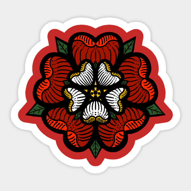 Tudor Rose Sticker by sunuala